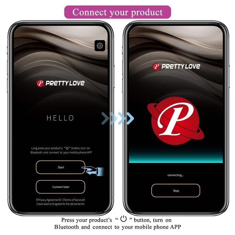 Pretty Love - Å'uf Vibrant Contrã”Lable Par Application Pulsen 12 Fonctions Rechargeable Par Usb Vert-Jaune - Image 13