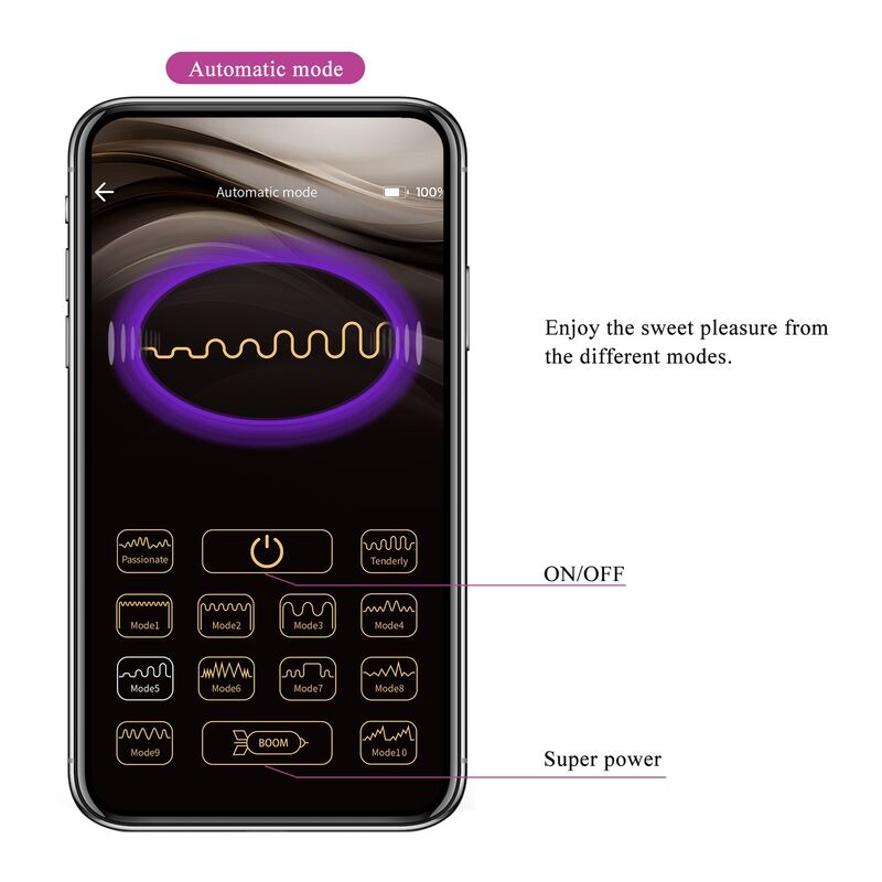 Pretty Love - Å'uf Vibrant Contrã”Lable Par Application Pulsen 12 Fonctions Rechargeable Par Usb Vert-Jaune - Image 17