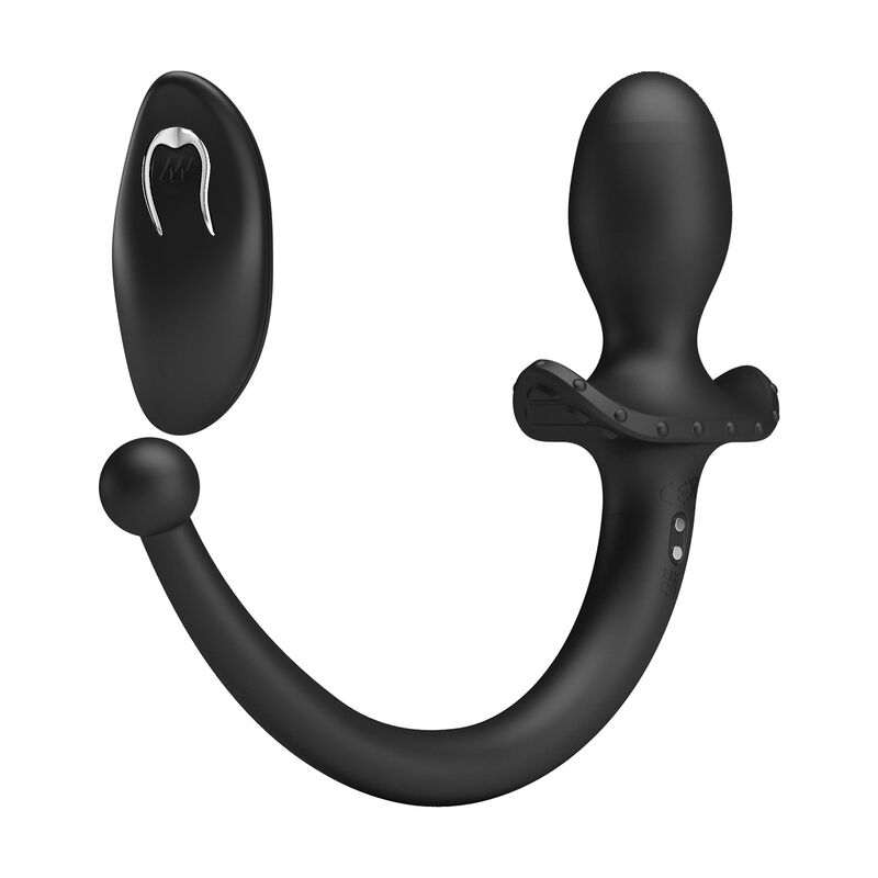 Mr Play - Vibrateur Anal Et Périnéumien Noir Avec Télécommande Sans Fil - Image 4