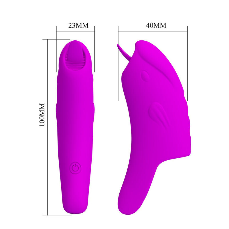 Pretty Love - Peterson Honey Finger Rechargeable Finger Vibrator Purple - Image 12