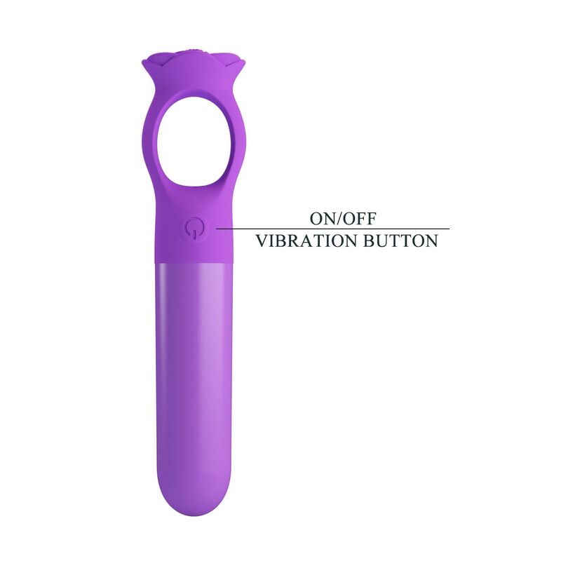 Pretty Love - Giana Mini-Vibrateur Masseur Rechargeable Violet - Image 4