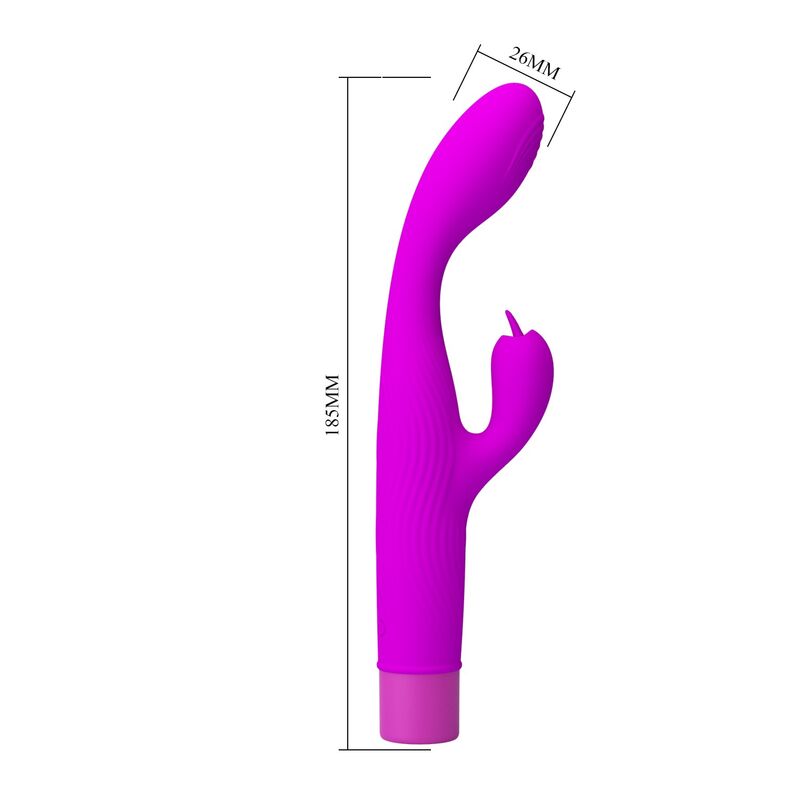 Pretty Love - Jene Vibrateur À Double Stimulation Point G Et Clitorial Violet - Image 10