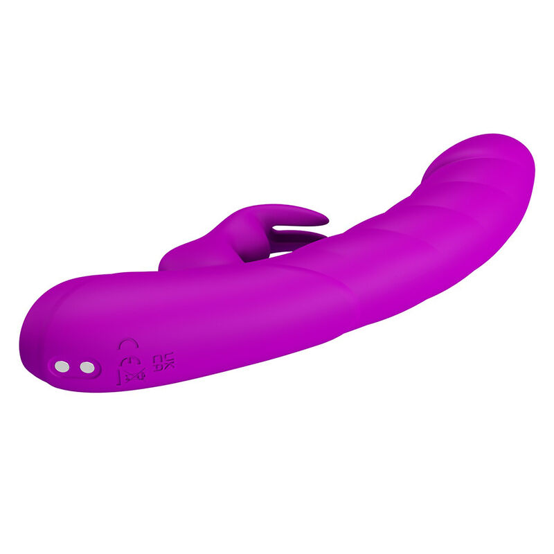 Pretty Love - Monica Vibrateur Rechargeable À Double Stimulation Point G Et Clitorial Violet - Image 6