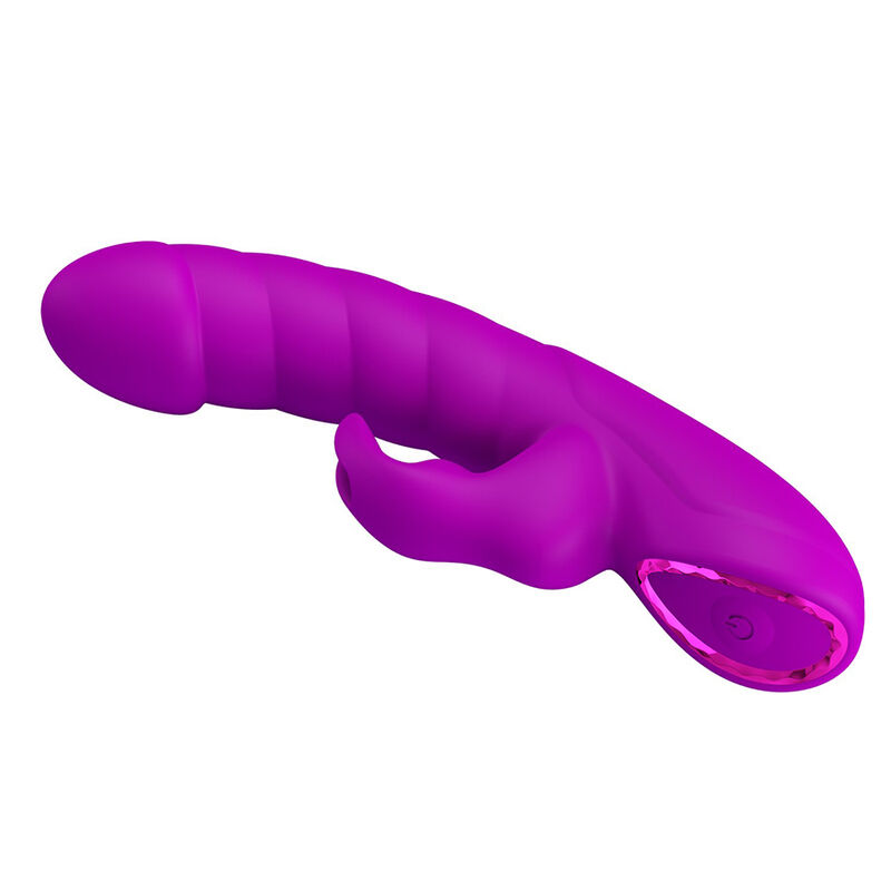 Pretty Love - Monica Vibrateur Rechargeable À Double Stimulation Point G Et Clitorial Violet - Image 7