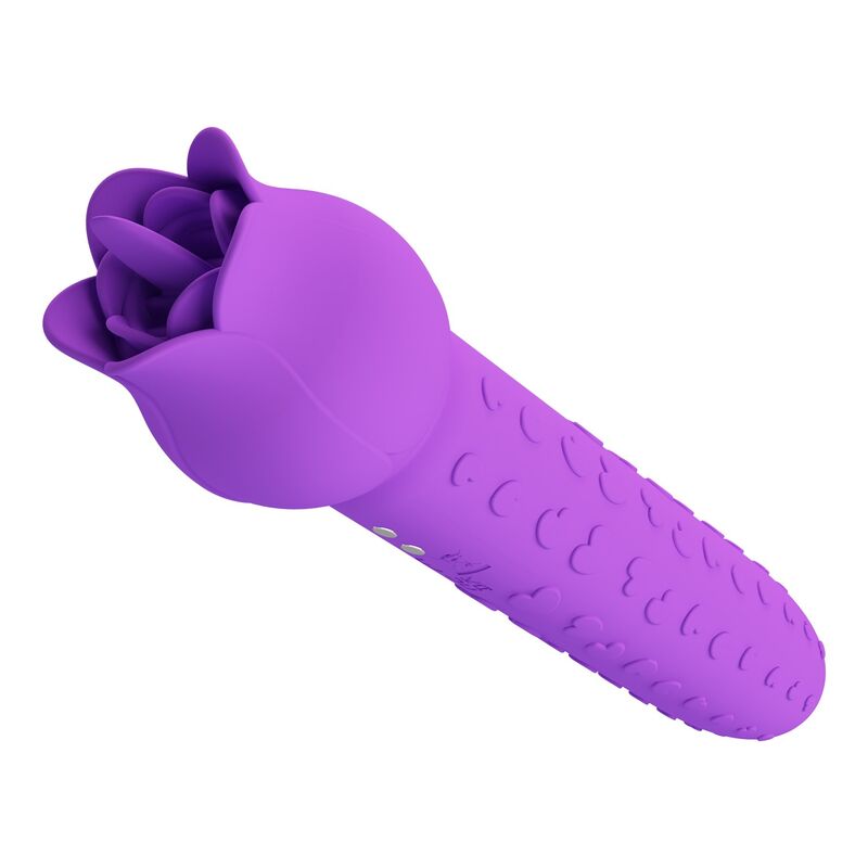 Pretty Love - Dannell Rechargeable Oral And Clitoral Stimulator Vibrator Purple - Image 13