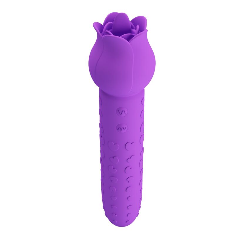 Pretty Love - Dannell Rechargeable Oral And Clitoral Stimulator Vibrator Purple - Image 6