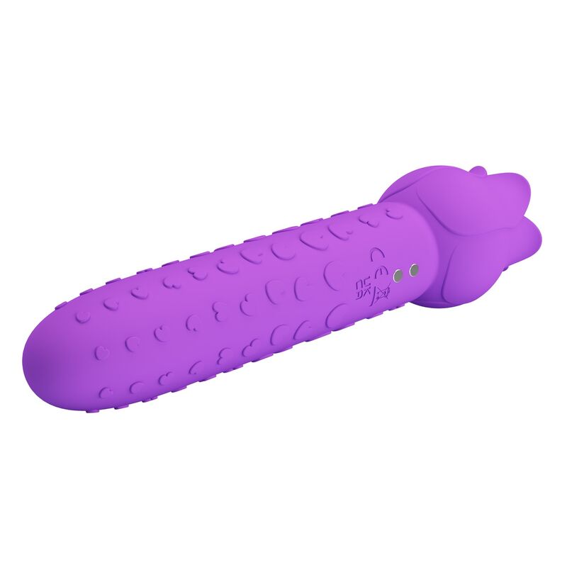 Pretty Love - Dannell Rechargeable Oral And Clitoral Stimulator Vibrator Purple - Image 7
