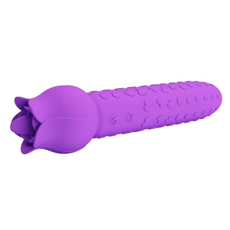 Pretty Love - Dannell Rechargeable Oral And Clitoral Stimulator Vibrator Purple - Image 9