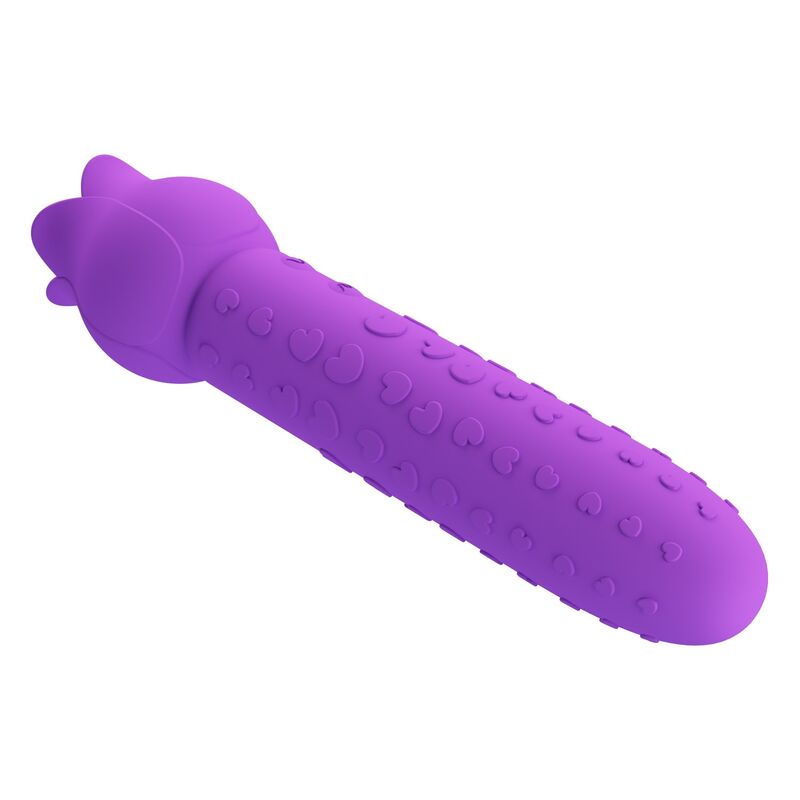Pretty Love - Dannell Rechargeable Oral And Clitoral Stimulator Vibrator Purple - Image 10
