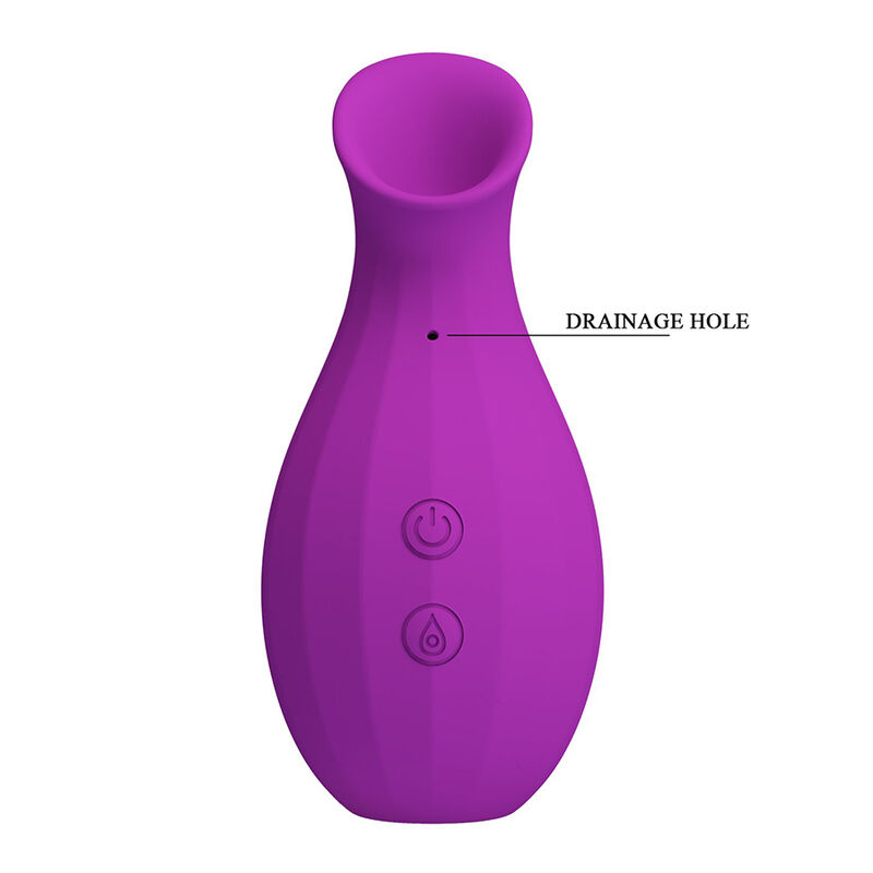 Pretty Love - Bouteille Magique Stimulateur Clitorial À Succion Rechargeable Violette - Image 4