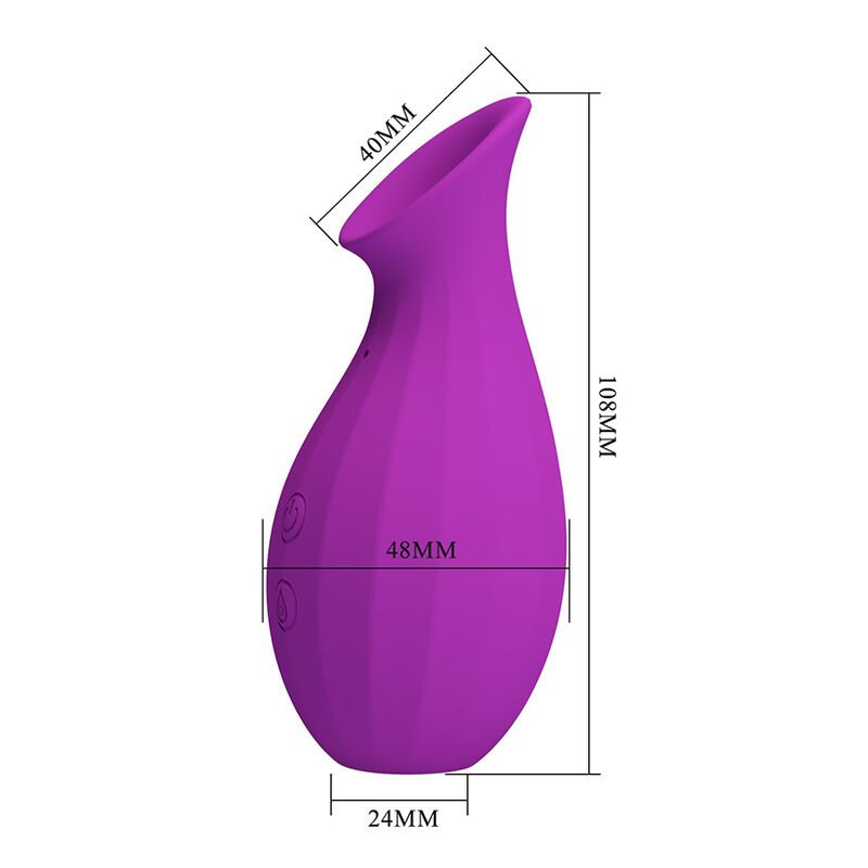Pretty Love - Bouteille Magique Stimulateur Clitorial À Succion Rechargeable Violette - Image 9