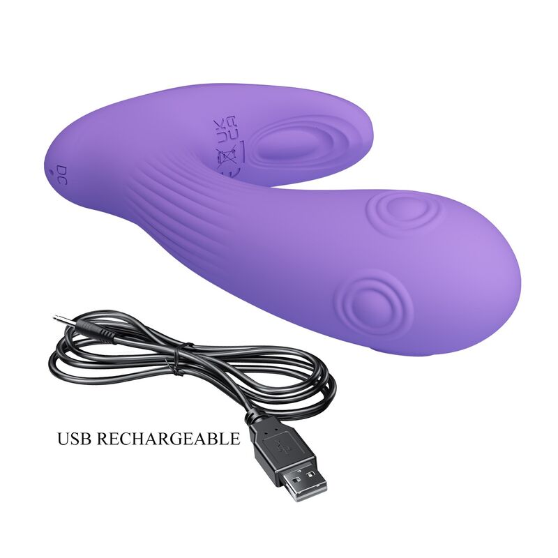 Pretty Love - Andromeda Vibrateur À Double Stimulation Rechargeable Violet - Image 11