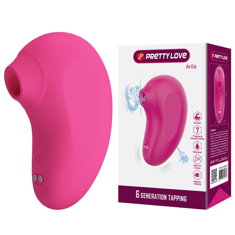 Pretty Love - Stimulateur Clitorial Rechargeable Arila Avec Vibration Rose - Image 12