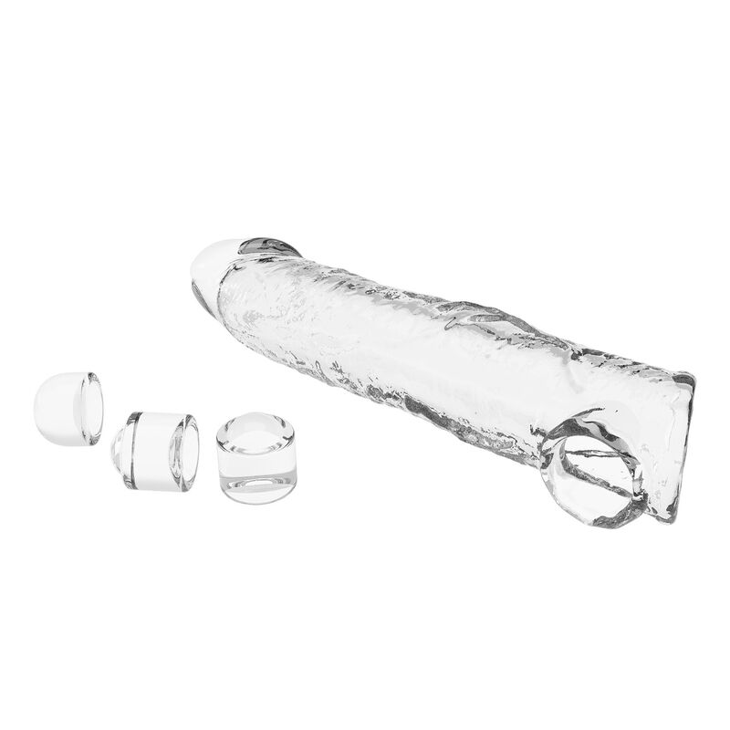 Pretty Love - Manchon D'Extension De Pénis Ajustable 26 Cm Ø 4 Cm Transparent - Image 8