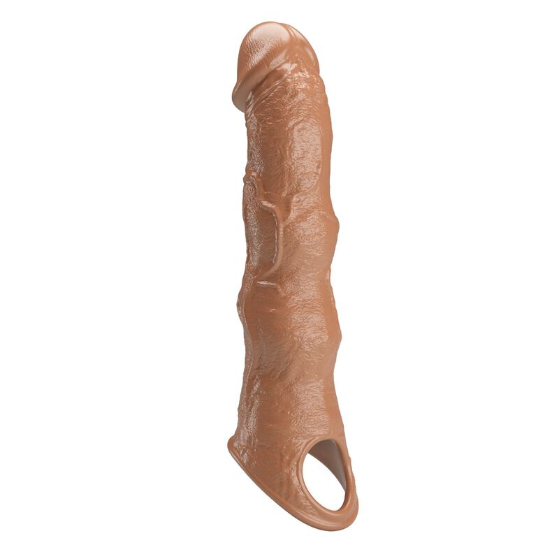 Pretty Love - Manchon D'Extension Pénienne Ajustable 28 Cm Ø 4,5 Cm Marron - Image 4