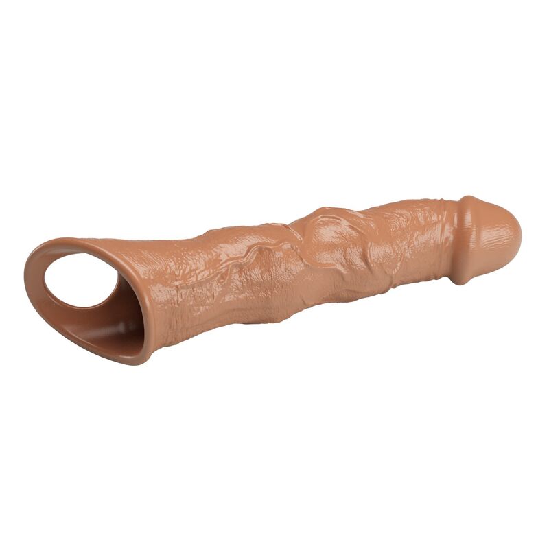 Pretty Love - Manchon D'Extension Pénienne Ajustable 28 Cm Ø 4,5 Cm Marron - Image 5