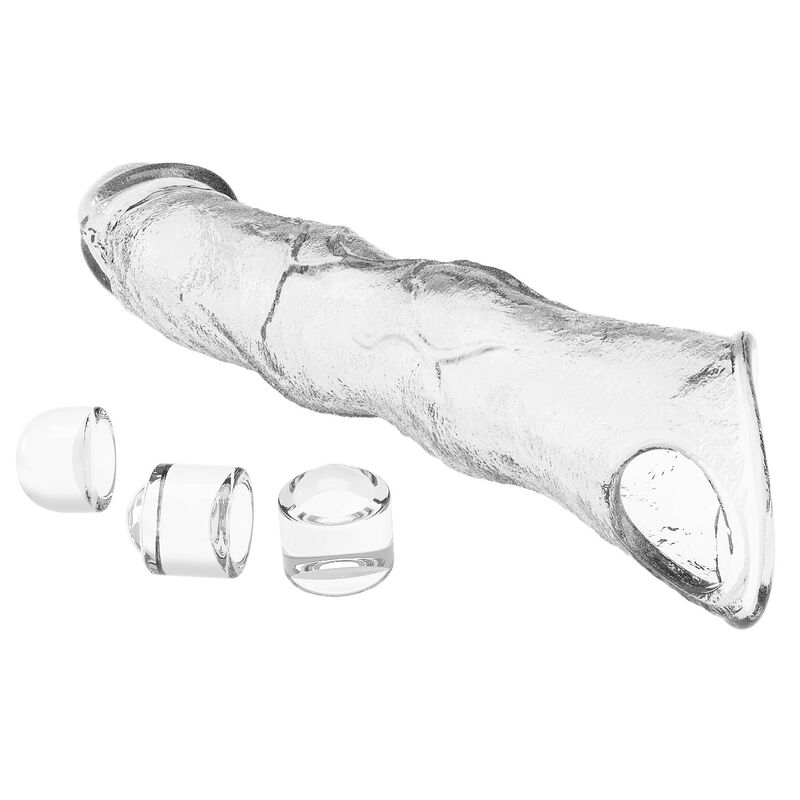 Pretty Love - Manchon D'Extension Pénienne Ajustable 28 Cm Ø 4,5 Cm Transparent - Image 9
