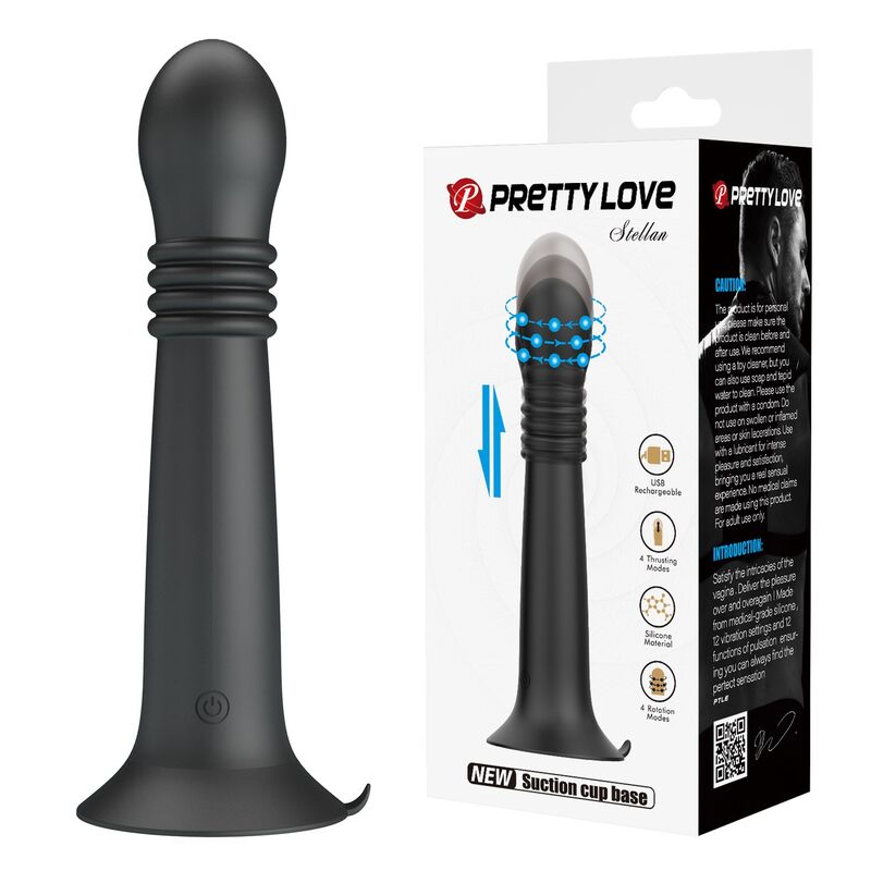 Pretty Love - Stella Masseur Rotatif Et À Poussée Rechargeable Par Usb - Image 9
