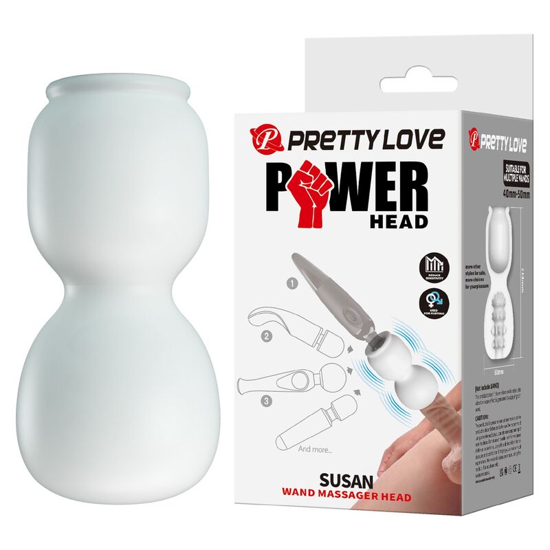 Pretty Love - Susan Power Head Wand Massager Ø 6,5 Cm - Image 9