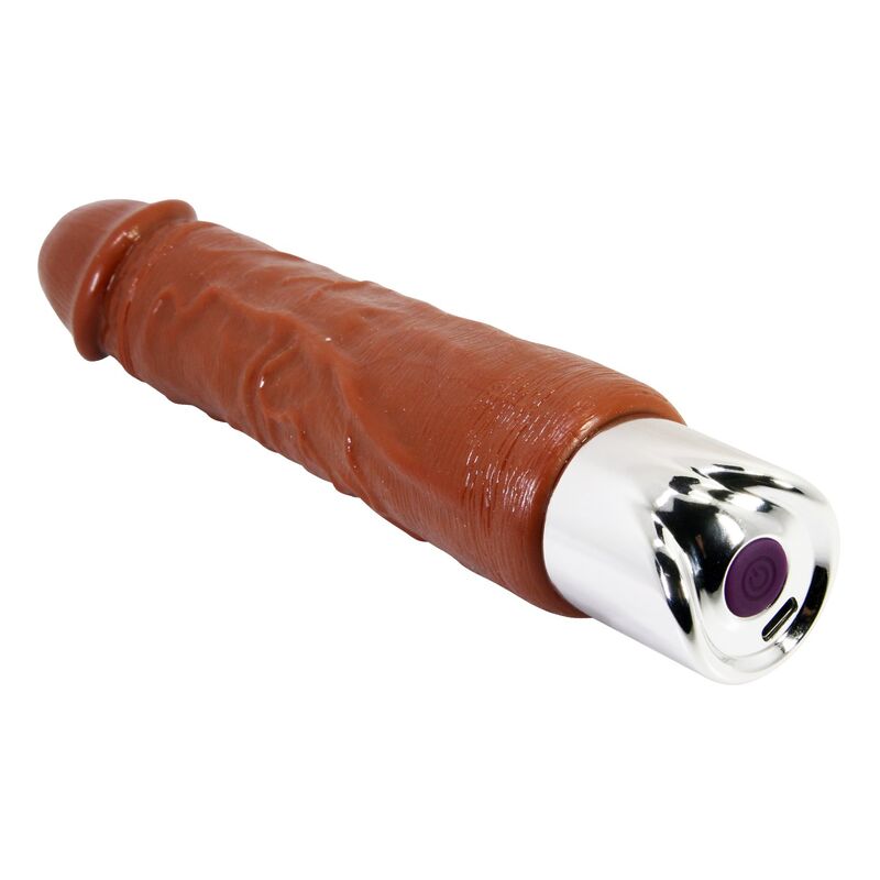 Pretty Love - Pro Realistic Vibrator 23.5 Cm Ø 4.8 Cm Brown - Image 6