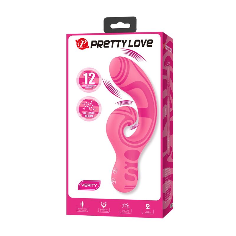 Pretty Love - Verity Masseur À Double Extrémité Rechargeable Par Usb - Image 9