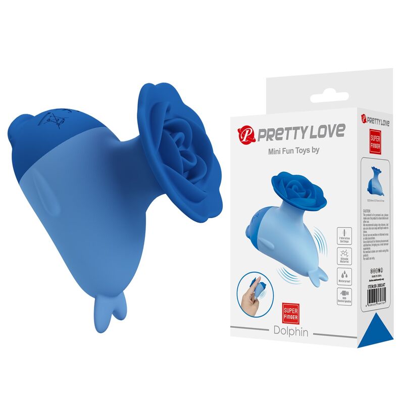 Pretty Love - Mini Vibrateur Rechargeable Usb Dauphin - Image 10