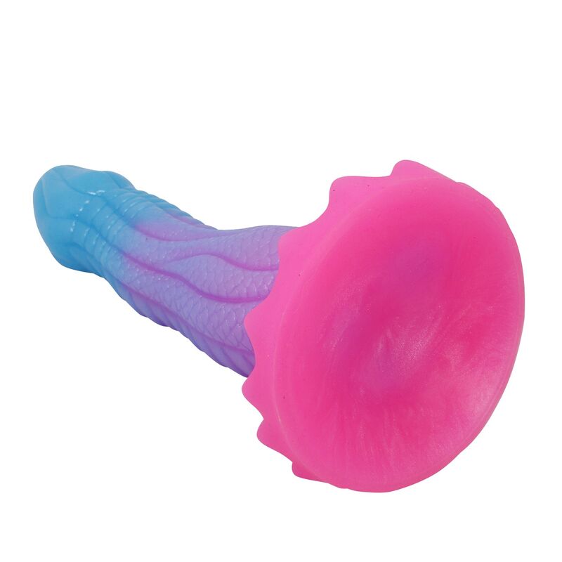 Power Monsters - Godemichet Fantasy Python Du Vide Avec Ventouse 20,5 Cm Ø 5,2 Cm Bleu, Violet Et Rose - Image 6