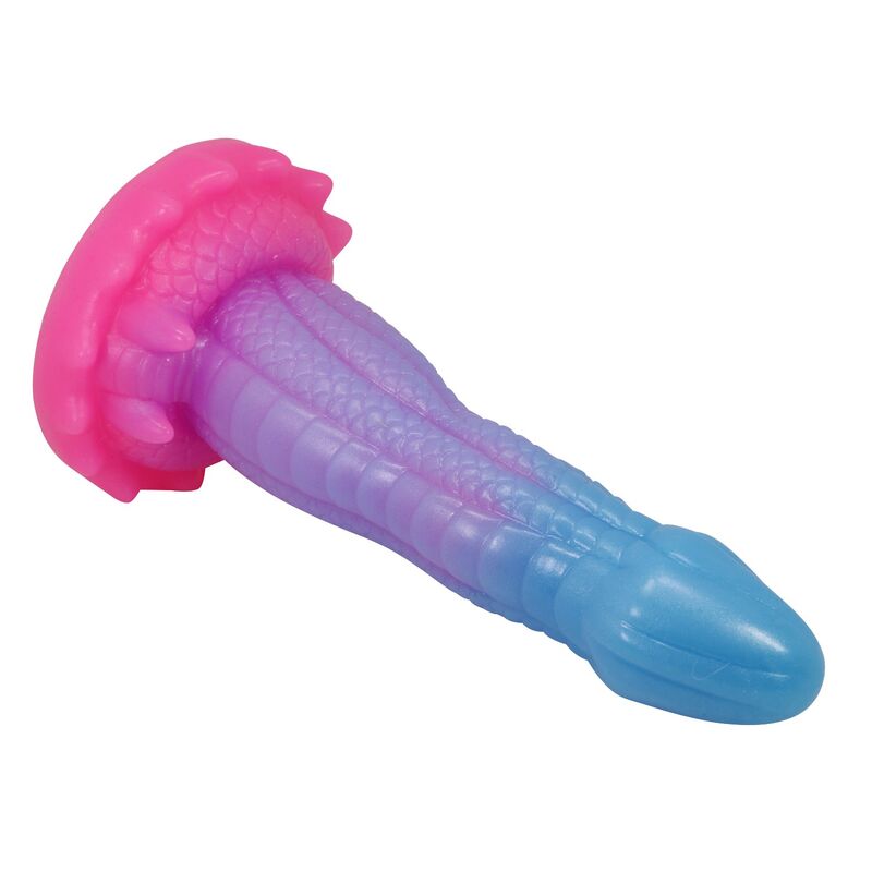 Power Monsters - Godemichet Fantasy Python Du Vide Avec Ventouse 20,5 Cm Ø 5,2 Cm Bleu, Violet Et Rose - Image 7