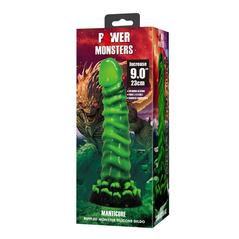 Power Monsters - Manticore Fantasy Godemichet En Silicone 23 Cm Ø 5 Cm - Image 4
