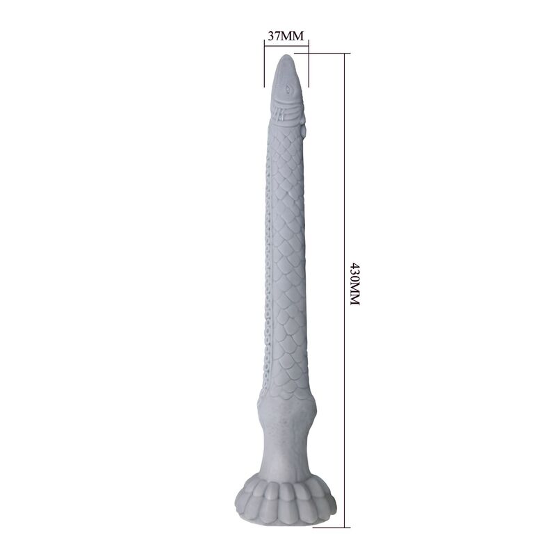 Power Monsters - Godemichet En Silicone Basilisk Fantasy 43 Cm Ø 5 Cm - Image 8