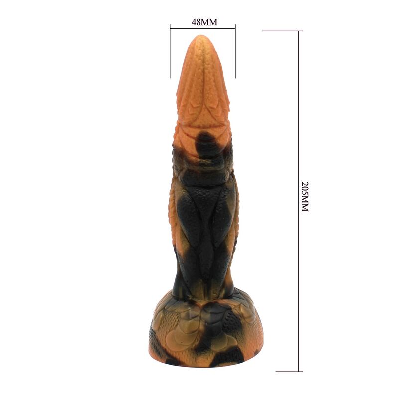 Power Monsters - Tyrannosaurus Bicolor Fantasy Silicone Dildo 20.5 Cm Ø 5 Cm - Image 7