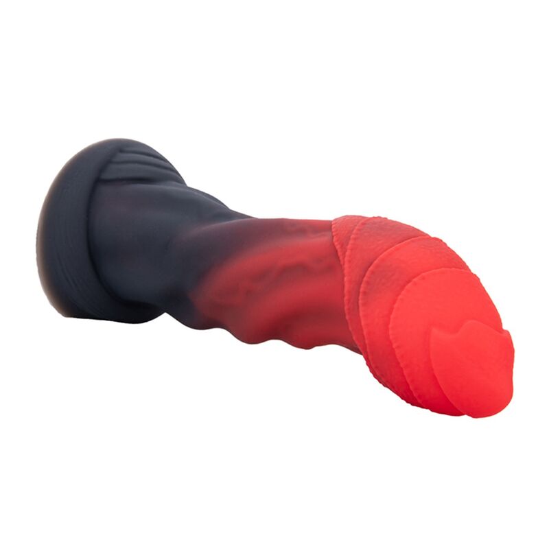 Power Monsters - Goliath Infernal Bicolore Fantasy Godemichet En Silicone 25 Cm Ø 6 Cm - Image 4
