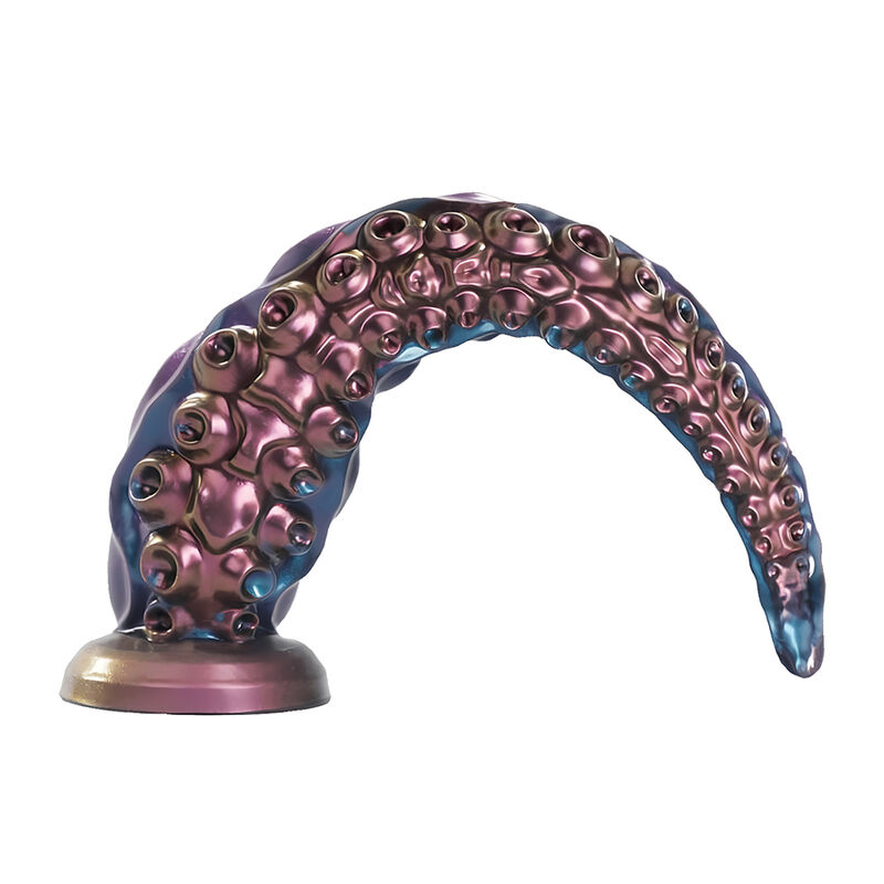 Power Monsters - Godemiché En Silicone Tricolore Fantaisie À Tentacules Abyssaux 46 Cm Ø 7 Cm - Image 6