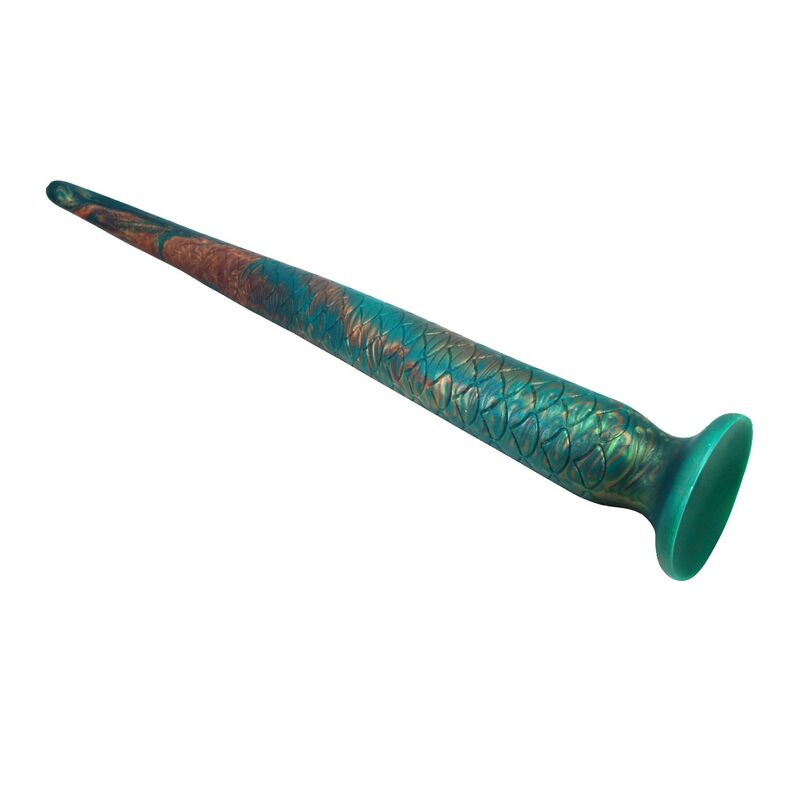 Power Monsters - Wildwyrm Tail Bicolor Fantasy Silicone Dildo 47 Cm Ø 4 Cm - Image 5