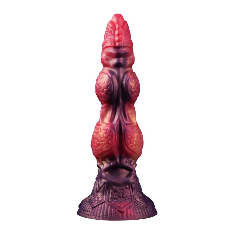 Power Monsters - Savage Beastlord Tricolor Fantasy Godemichet En Silicone 24 Cm Ø 5 Cm - Image 4