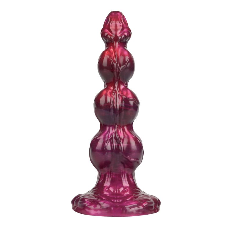 Power Monsters - Primal Beastlord Godemichet En Silicone Translucide Rose Fantastique 26 Cm Ø 5 Cm - Image 3