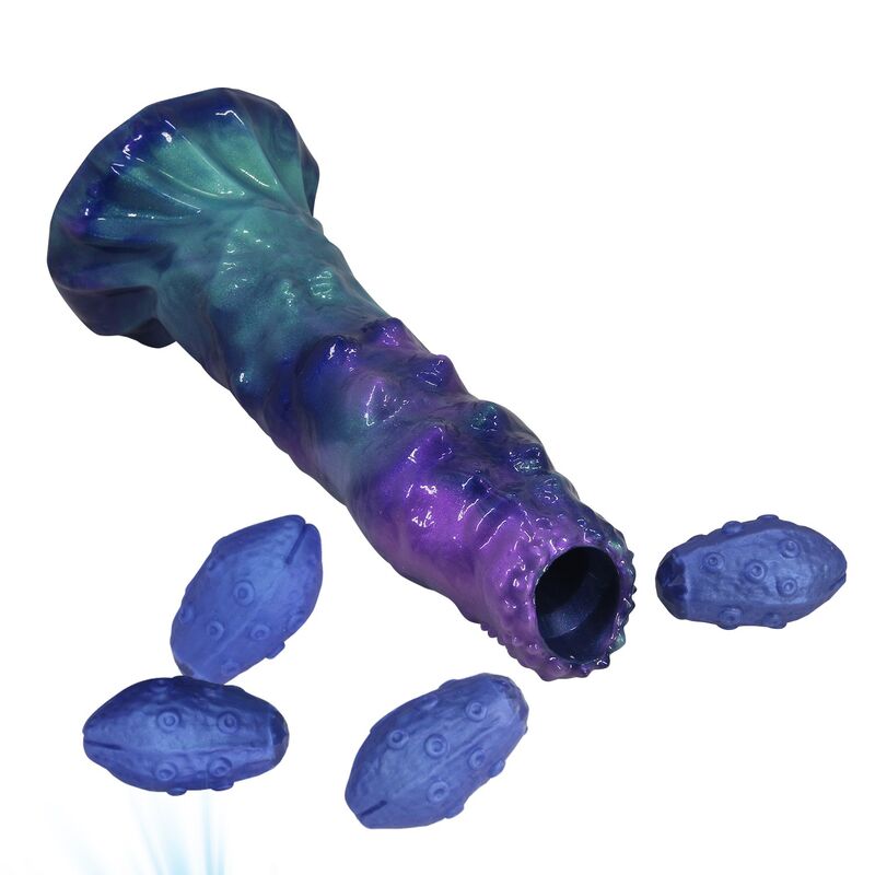 Power Monsters - Duskwaker Sentinel Gonflable Tricolor En Silicone, 23 Cm Ø 5 Cm - Image 6