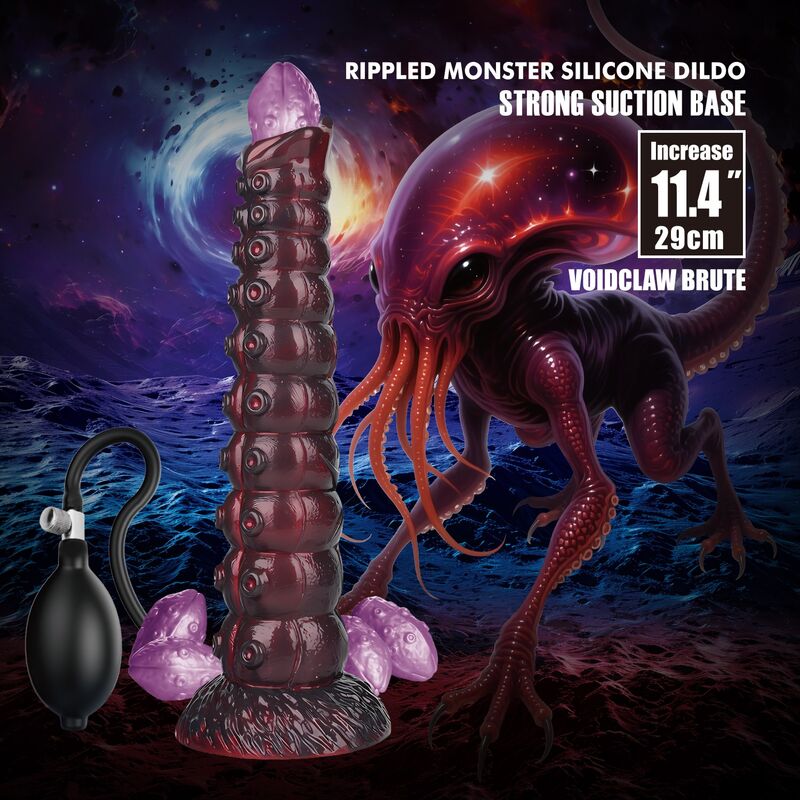 Power Monsters - Voidclaw Brute Gonflable En Silicone Bicolor 29 Cm Ø 5,7 Cm - Image 10