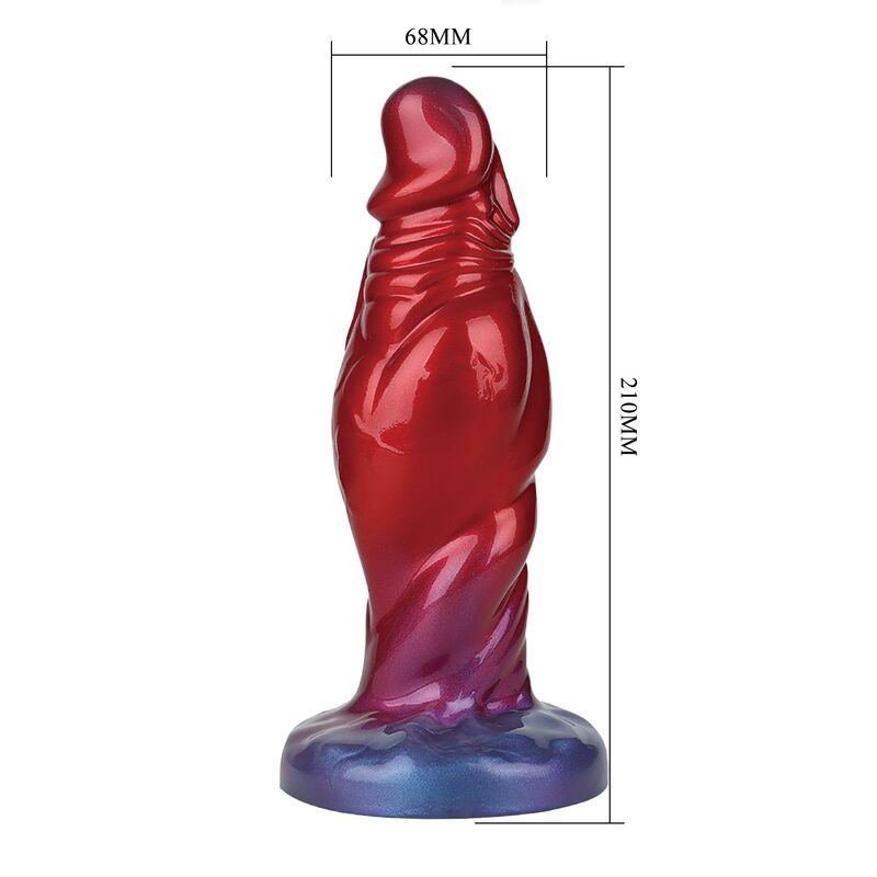 Power Monsters - Shadow Behemoth Bicolor Inflatable Fantasy Silicone Dildo 22 Cm Ø 5 Cm - Image 8