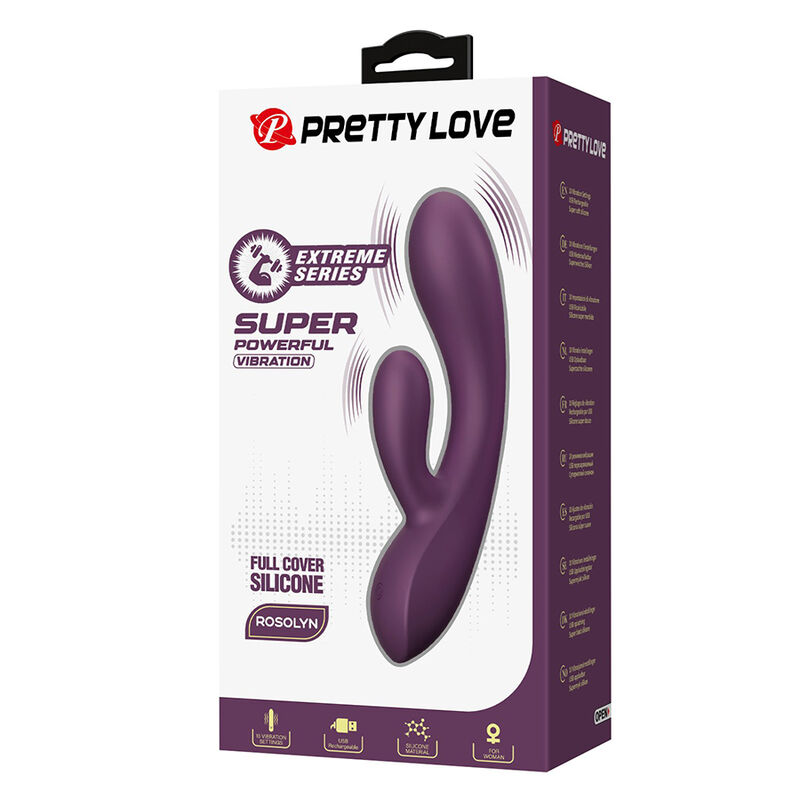 Pretty Love - Vibrateur Lapin Rechargeable Rosolyn 10 Fonctions - Image 4