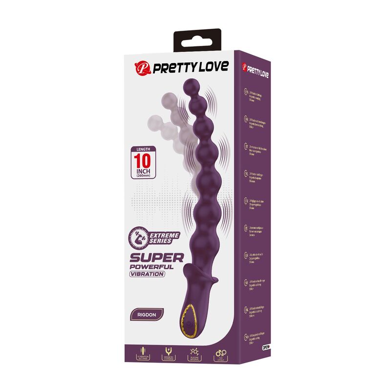 Pretty Love - Madison Vibrateur Anal Rechargeable 10 Fonctions - Image 4