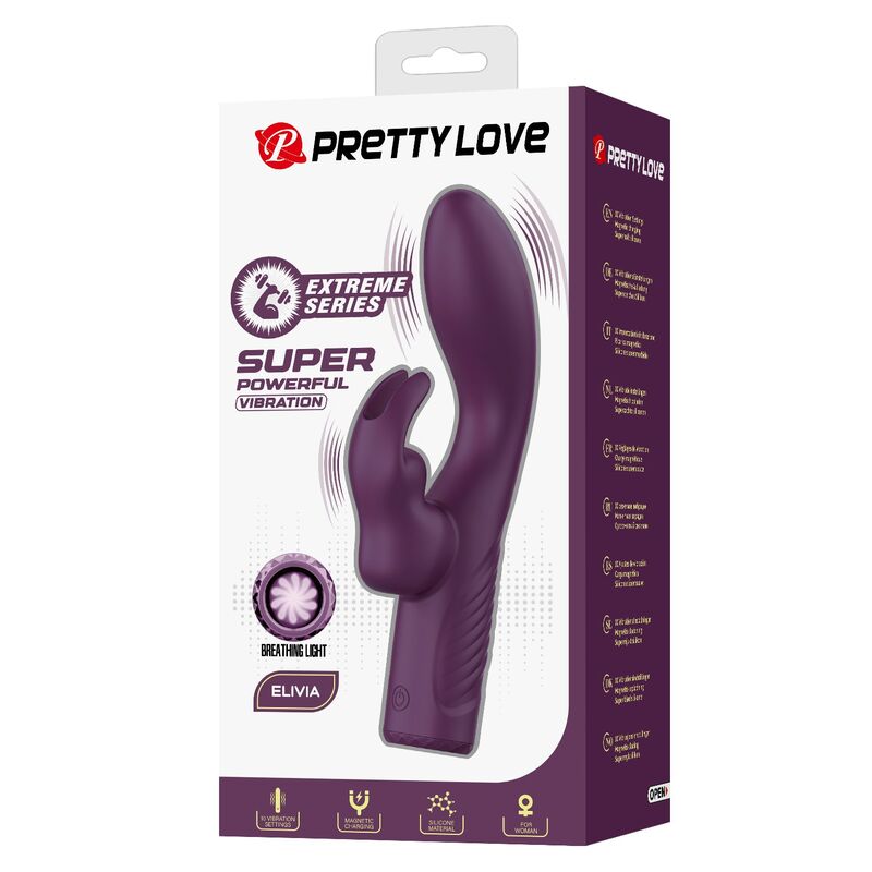 Pretty Love - Vibrateur Lapin Rechargeable Olivia 10 Fonctions - Image 3