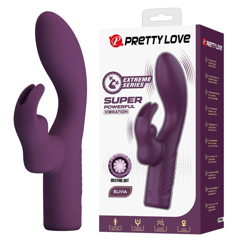Pretty Love - Vibrateur Lapin Rechargeable Olivia 10 Fonctions - Image 9