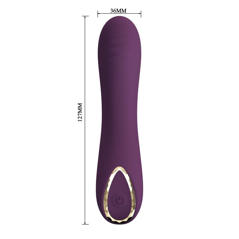 Pretty Love - Vibrateur Rechargeable Lloyde 10 Fonctions Violet - Image 9