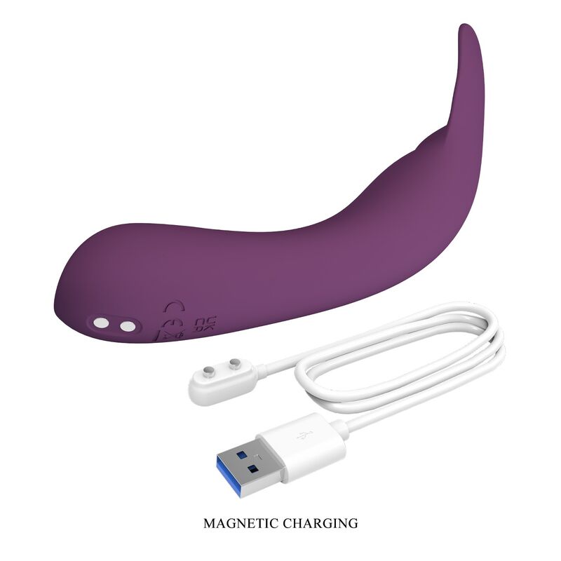 Pretty Love - Vibrateur Rechargeable Kenyell 10 Fonctions Violet - Image 9