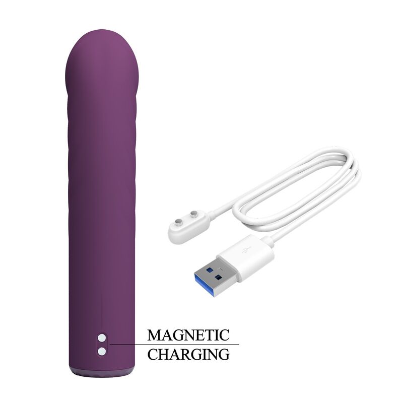Pretty Love - Vibrateur Rechargeable Ryland 10 Fonctions Violet - Image 7