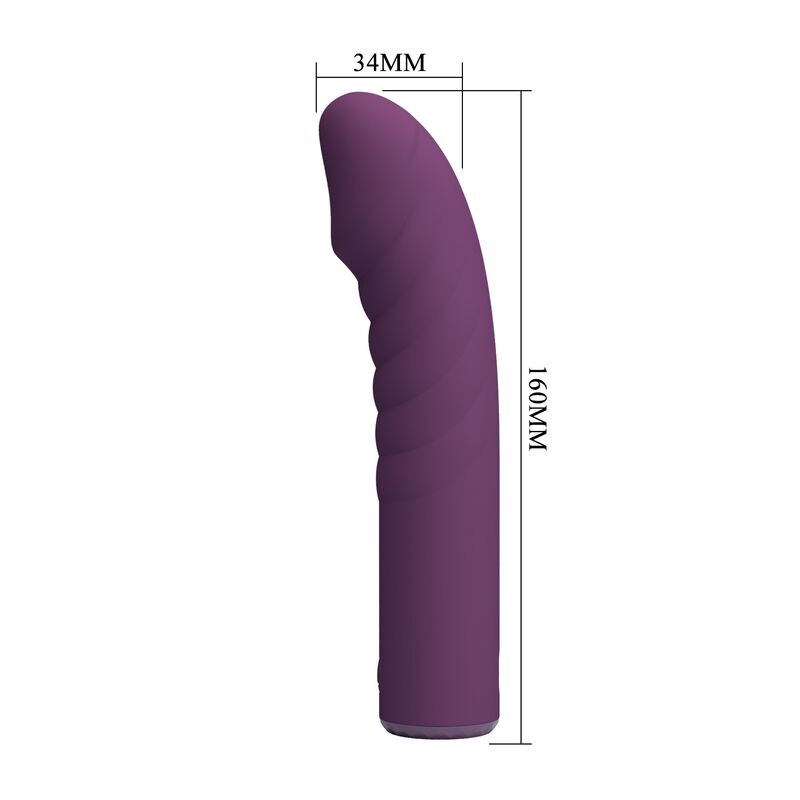 Pretty Love - Vibrateur Rechargeable Ryland 10 Fonctions Violet - Image 8