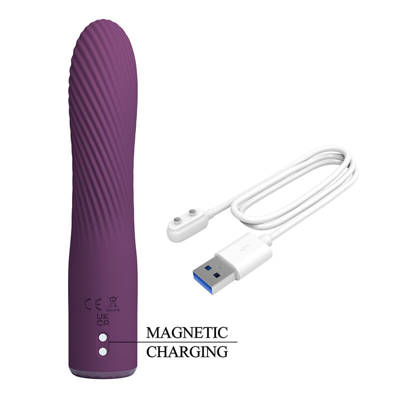 Pretty Love - Vibrateur Rechargeable Kissell 10 Fonctions Violet - Image 8