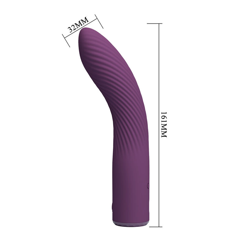 Pretty Love - Vibrateur Rechargeable Kissell 10 Fonctions Violet - Image 9
