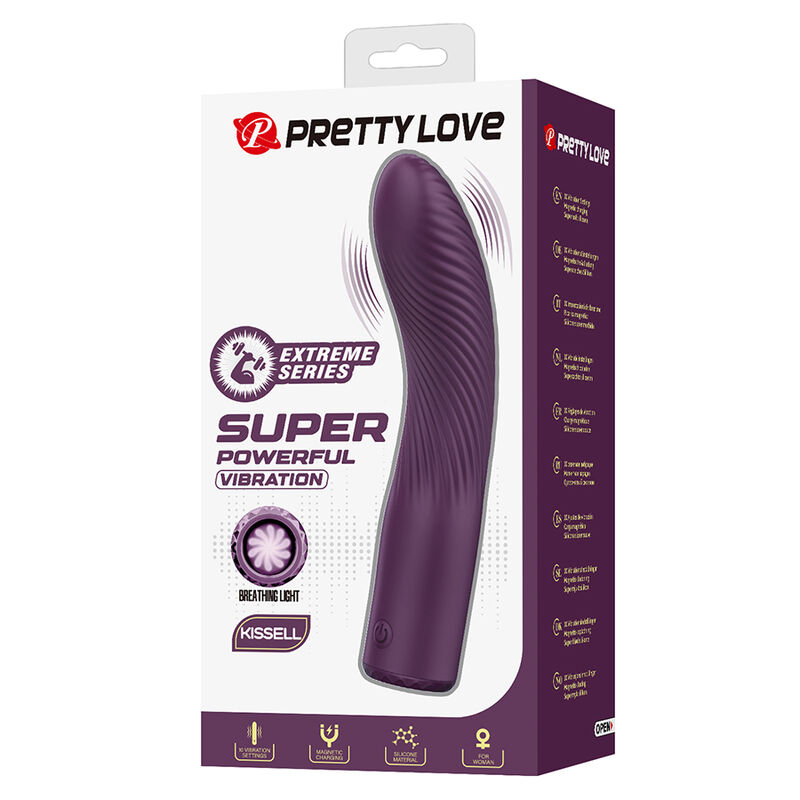 Pretty Love - Vibrateur Rechargeable Kissell 10 Fonctions Violet - Image 10